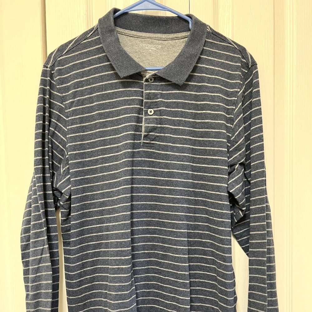 Men's XL Long-sleeve polo